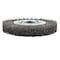 Forney Command PRO Wire Wheel, Crimped, 6 in x .014 in x 1/2 in - 5/8 in 72895 - alternate 2